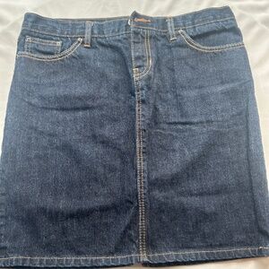 Dark Jean skirt